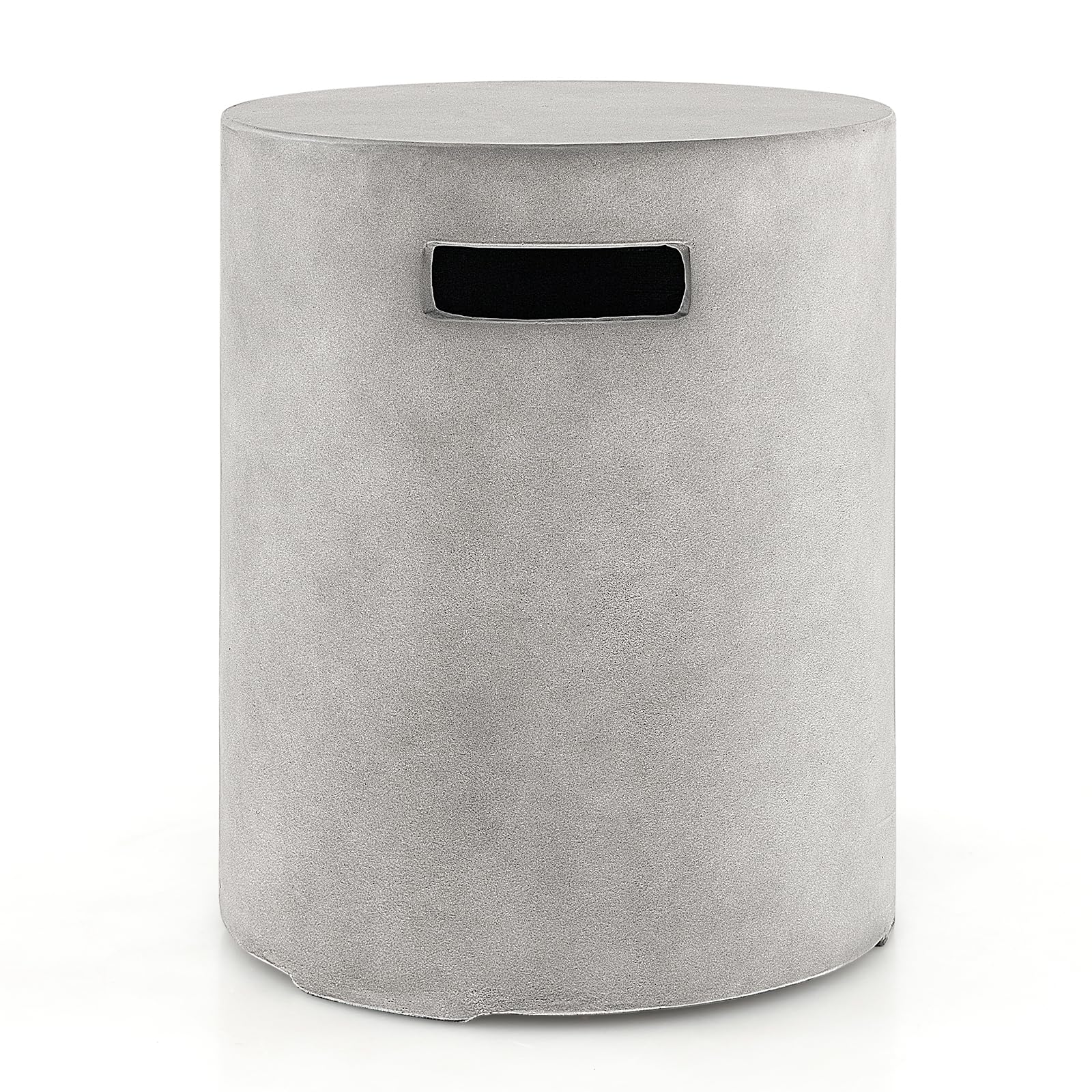 Tangkula 16 Inch Propane Tank Cover Table, Propane Tank Cover for Standard 20 LBS Propane Gas Tank