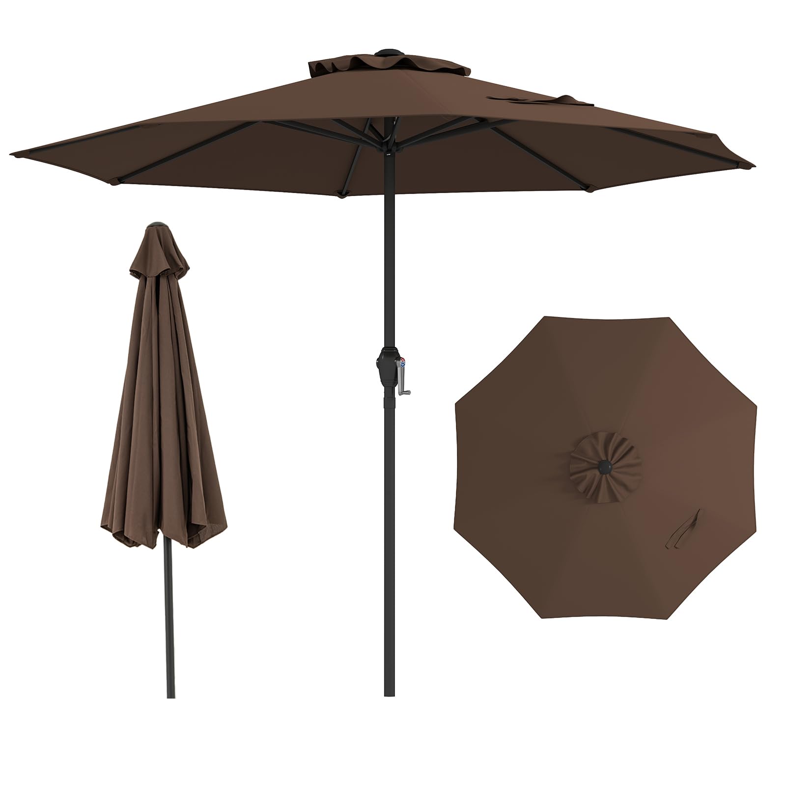 Tangkula 8.5 FT Outdoor Patio Umbrella