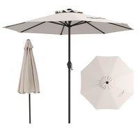 Tangkula 8.5 FT Outdoor Patio Umbrella