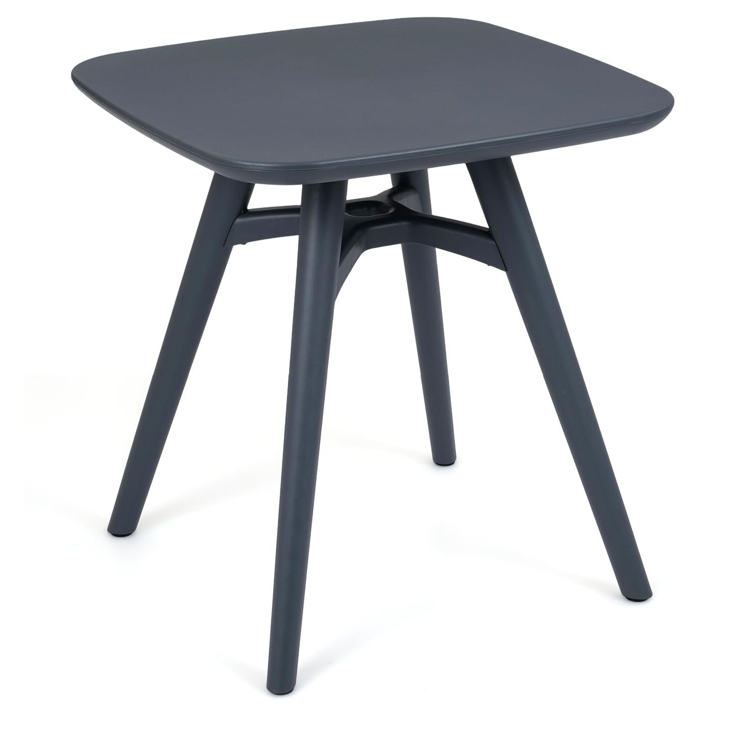 Tangkula 28" Square Outdoor Dining Table for Garden