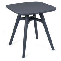 Tangkula 28" Square Outdoor Dining Table for Garden