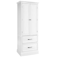 Tangkula 62" H Kitchen Pantry Cupboard