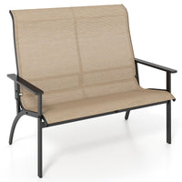 Chaise de banc Adirondack d'extérieur Tangkula pour terrasse