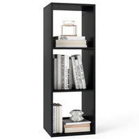 Bibliothèque Tangkula à 3 cubes, étagère à 4 niveaux avec compartiments ouverts
