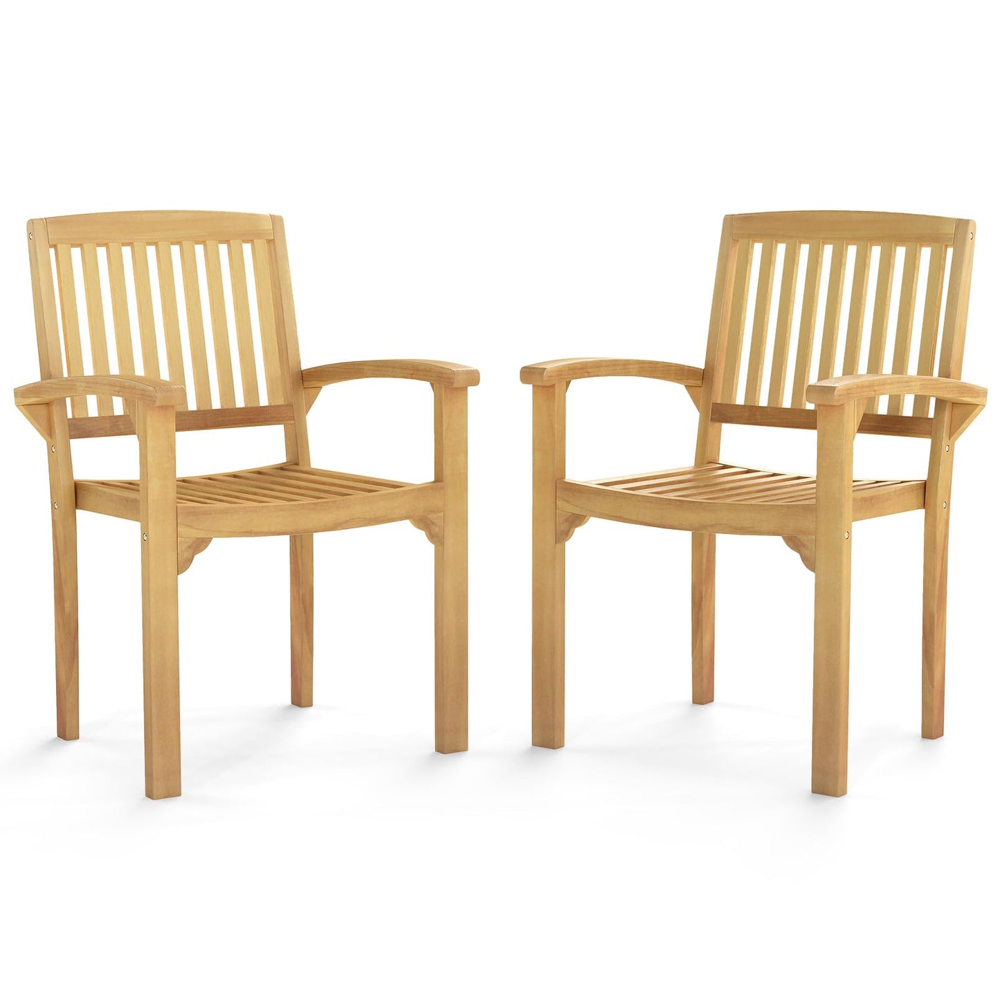 Tangkula Outdoor Patio Wppd Dining Chair（1/2/4）