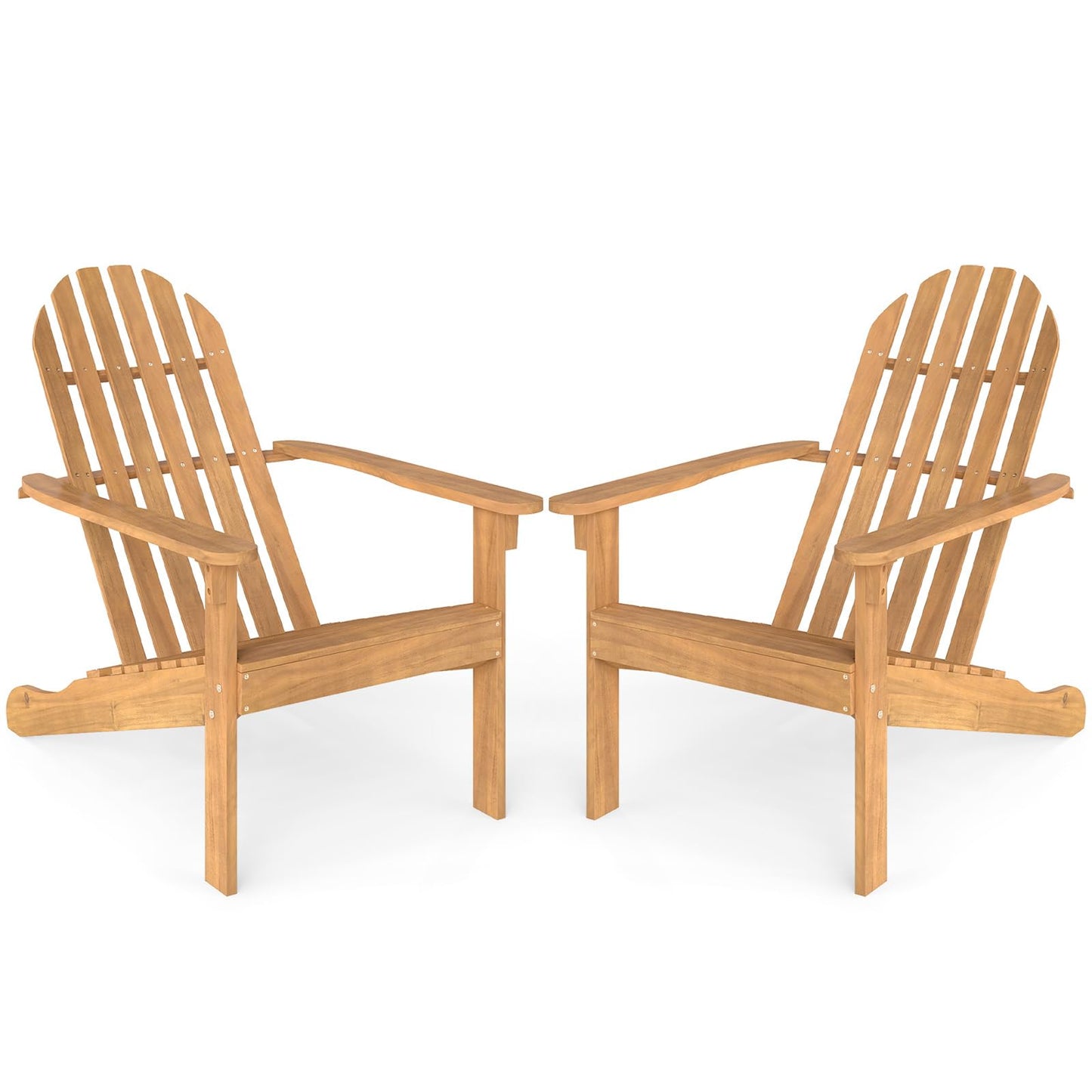 Tangkula Outdoor Adirondack Chair(1/2/4)