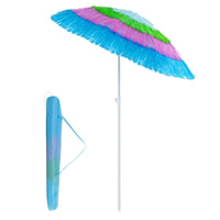 Tangkula 6FT Tiki Patio Umbrella with Carrying Bag