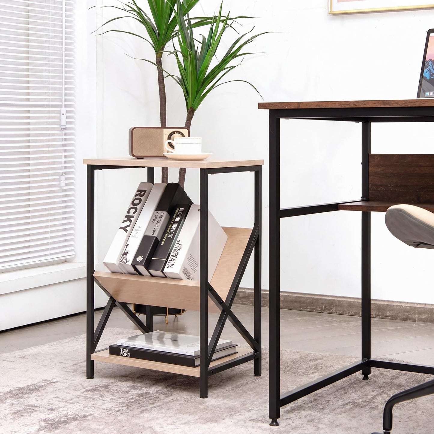 Tangkula 3-Tier Side Table Accent End Table(1/2)