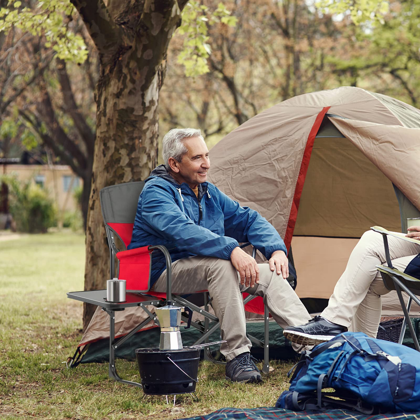 Tangkula Folding Camping Chair, Director Chair