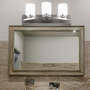 Tangkula Bathroom Vanity Lamp Shade Lamp Cover for Glass Wall Sconce Pendant Lamp