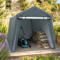 Tangkula 8.3 x 14 FT Heavy Duty Outdoor Storage Shed