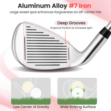 Tangkula #7 Iron Single Golf Club for Women