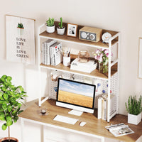 Tangkula Desktop Bookshelf for Dorm Home Office