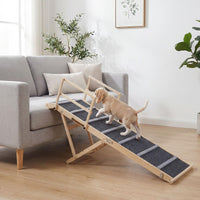 Tangkula Foldable Dog Ramp for High Bed Couch