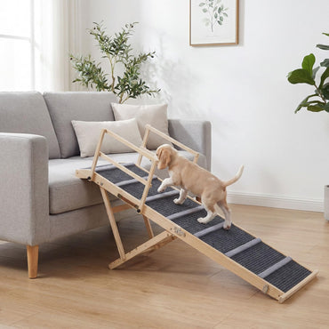 Tangkula Foldable Dog Ramp for High Bed Couch