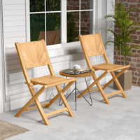 Tangkula 2/4 Pieces Folding Patio Chairs（Sun Back）