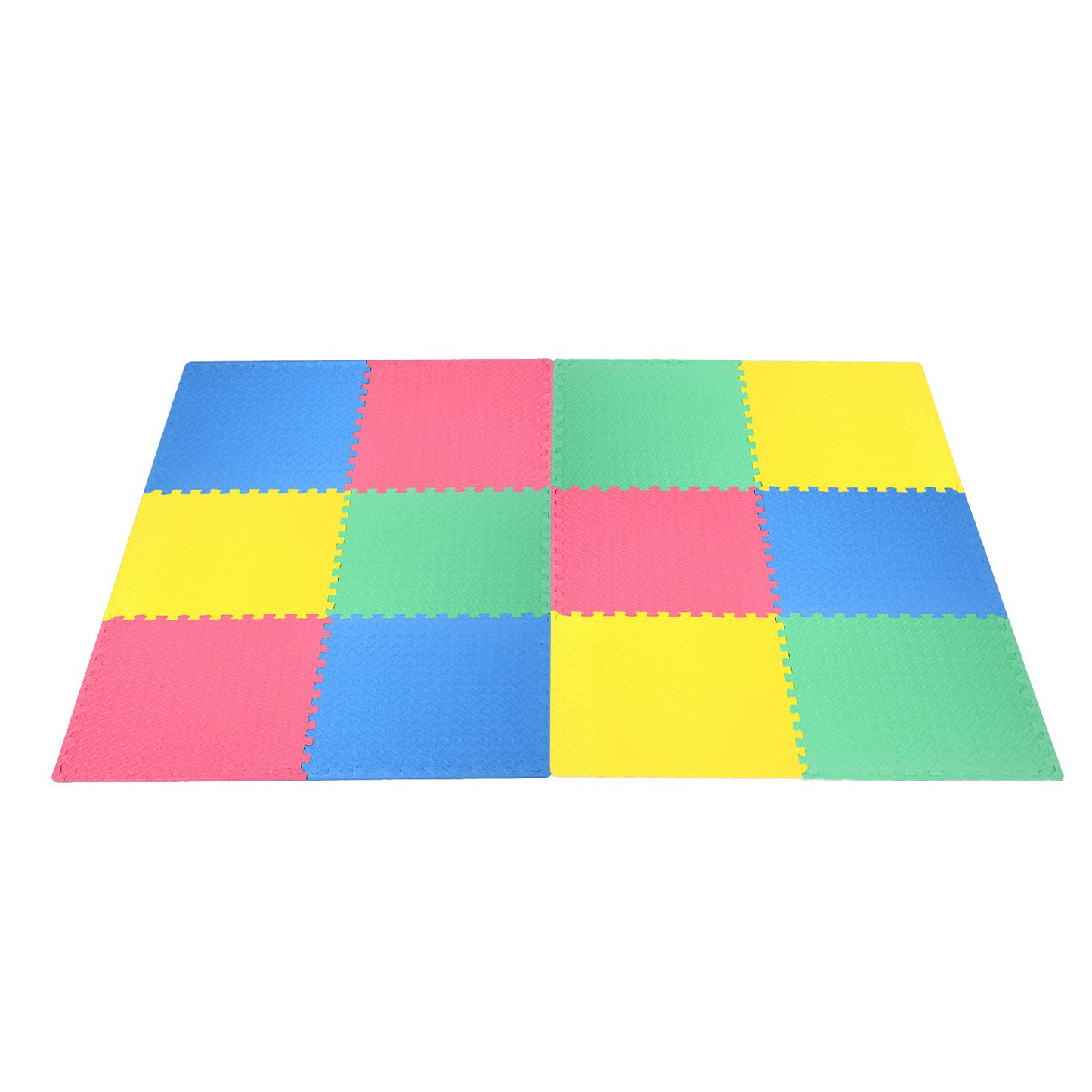 12 Pieces EVA Exercise Floor Mats - Tangkula