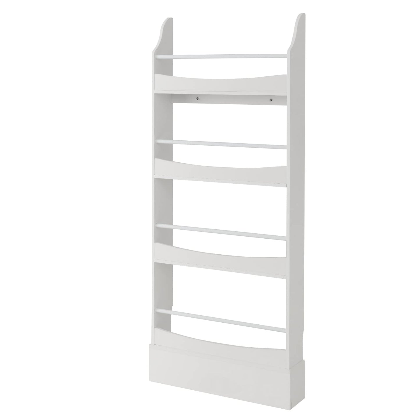 Bookcase Rack Wall for Books & Magazines - Tangkula