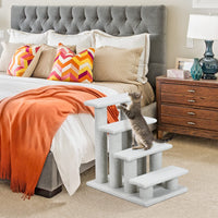 Tangkula Pet Stairs for Cats and Dogs for High Beds