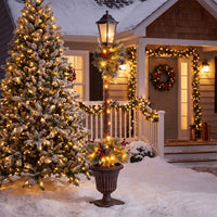Tangkula 11" x 11" x 64" Lighted Christmas Lamppost