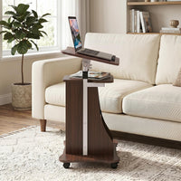 Tangkula Mobile Lectern Podium Stand for Home School