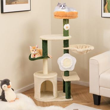 Tangkula Flower Cat Tree