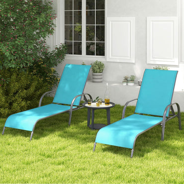 Tangkula Lounge Chair Outdoor Patio Chaise Lounge(1/2)