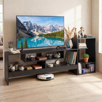 Tangkula Cube TV Stand for 55 Inch TV Entertainment Center