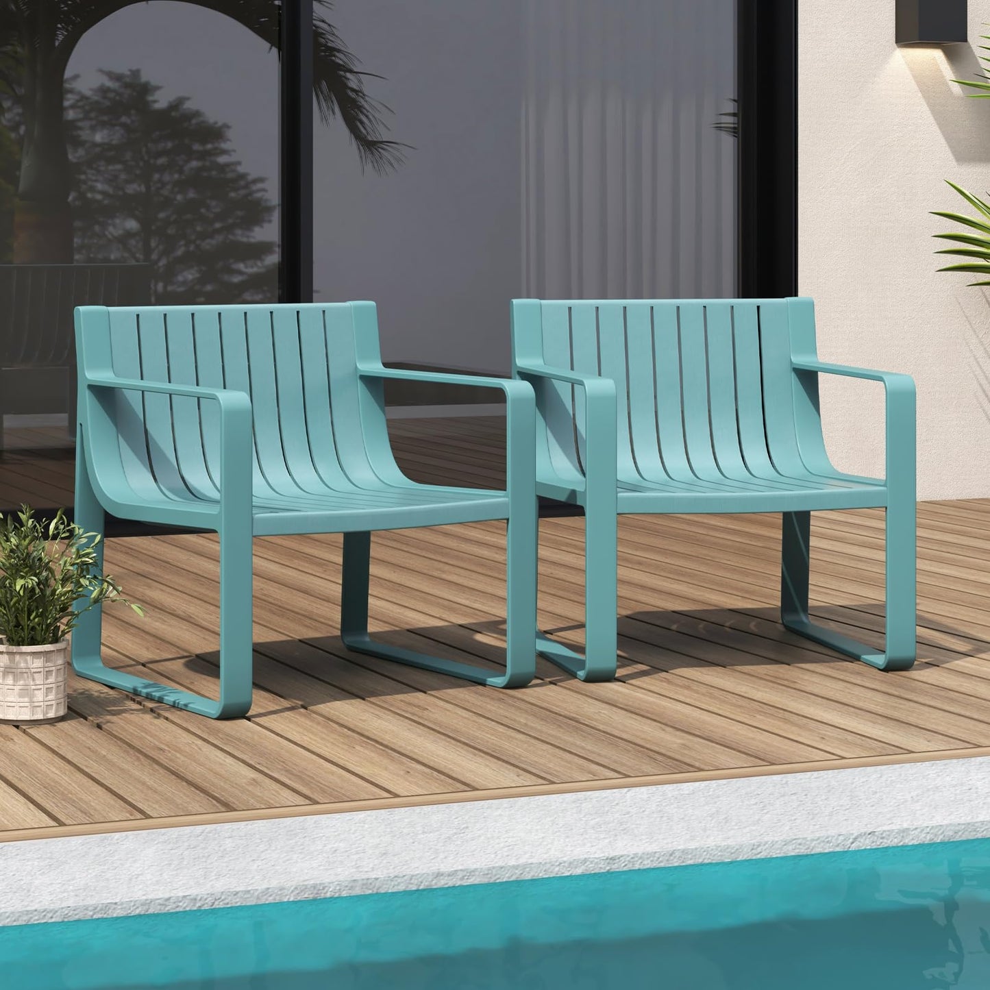 Tangkula Patio Chairs Set of 2/4