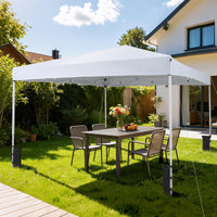 Tangkula 10x10 FT Pop Up Canopy with 4 Sandbags for Party Event Camping