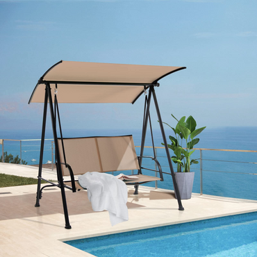 Tangkula 2 Person Porch Swing