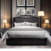 Tangkula 3 Piece Vintage Style Metal Table and Floor Lamp Set