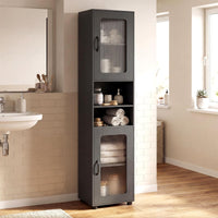 Tangkula 67” Tall Bathroom Cabinet, Slim Floor Storage Cabinet