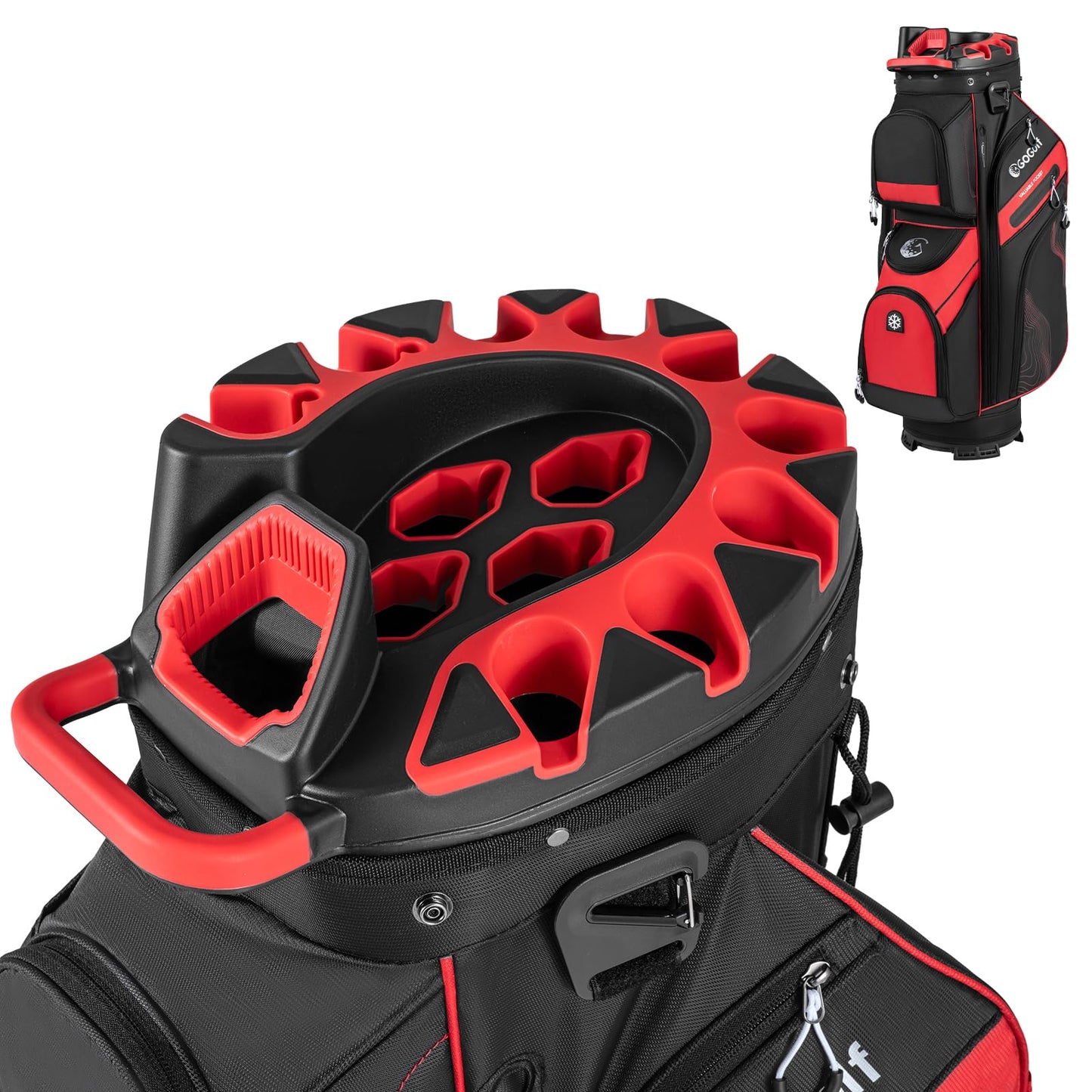Sac de golf Tangkula léger avec 11 poches