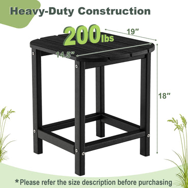 Weather Resistant Adirondack Table - Tangkula
