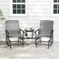 Tangkula Patio 2 Person Swing Glider Chair
