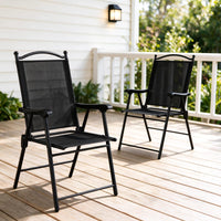 Tangkula Folding Patio Chairs Set of 2/4