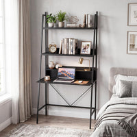 Tangkula 3-Tier Ladder Computer Desk for Home Office