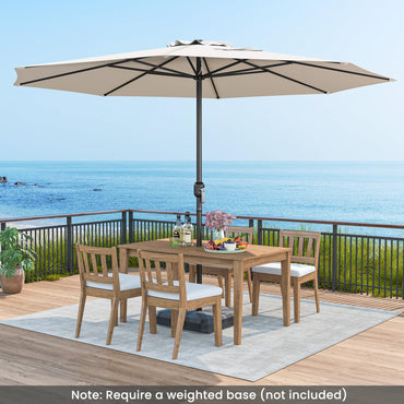 Tangkula Patio Umbrella for Garden Backyard Pool