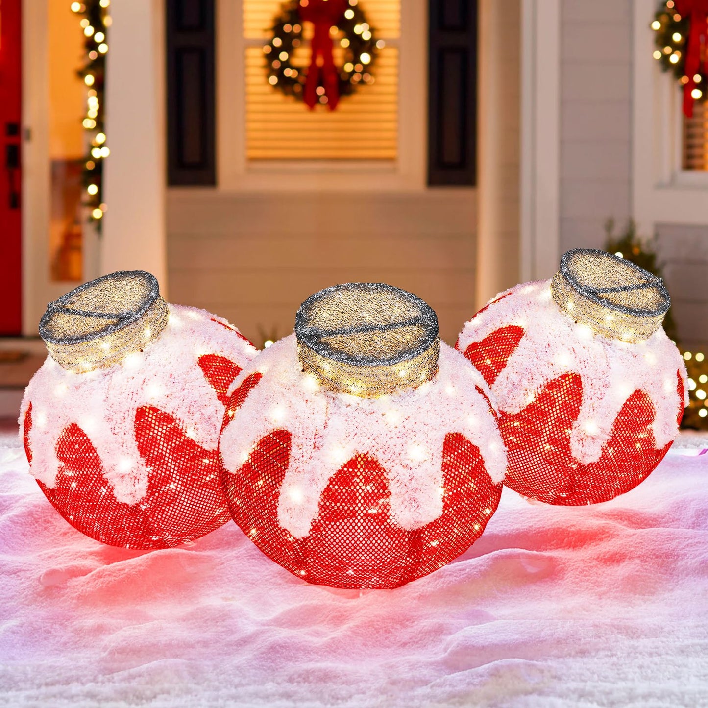 Tangkula Christmas Lighted Lantern