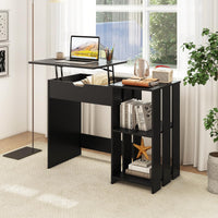Tangkula Computer Desk with Lift Top