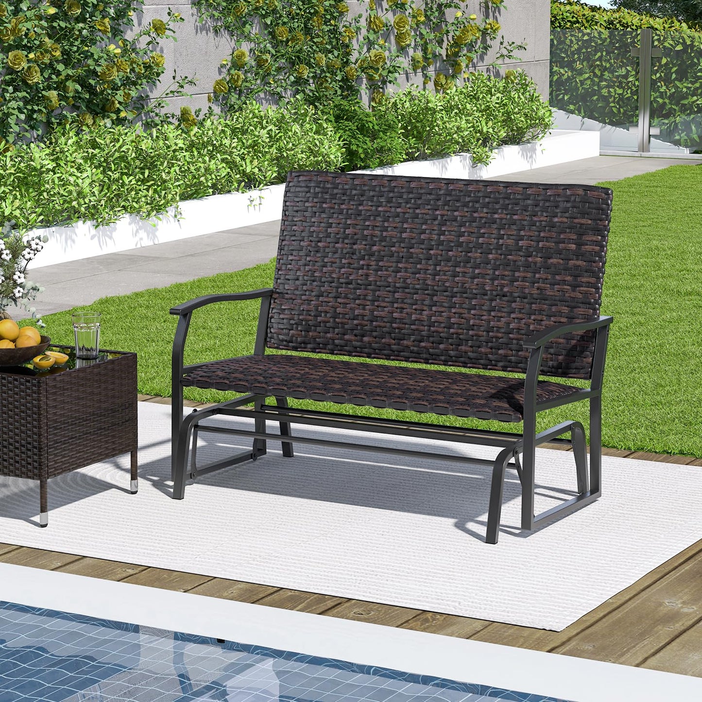 Banc balançoire de jardin Tangkula