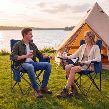 Tangkula Outdoor Camping Chair No Assembly & Quick Folding(1/2）