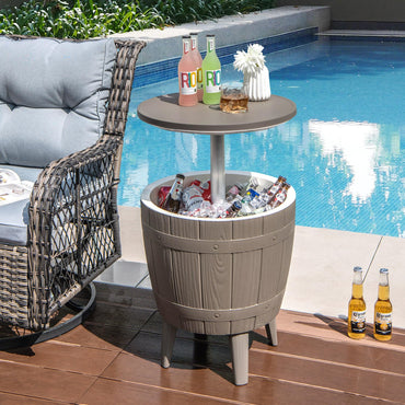 Tangkula 10 Gallon Cooler Bar Table