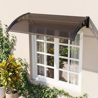 Tangkula 30" x 39" Window Awning for Sunlight Rain Snow Protection