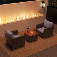 Tangkula 3-Piece Patio Furniture Set