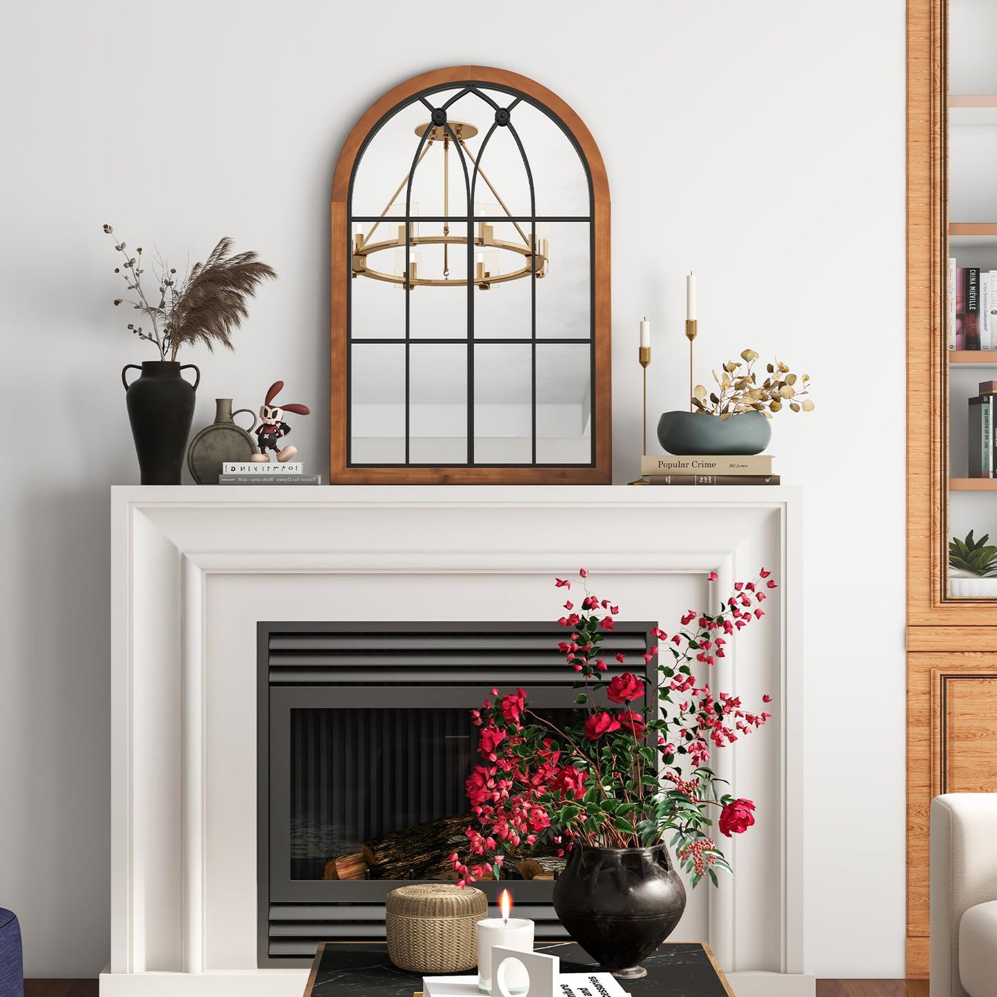 Tangkula 36" x 24" Inches Window Mirror