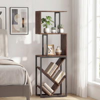 Tangkula 6-Tier Bookshelf for Living Room Home Office