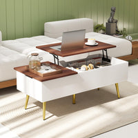Tangkula Lift Top Coffee Table for Living Room