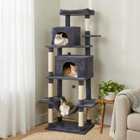 Tangkula 70 Inch Tall Cat Tree with Sisal Scratching Posts